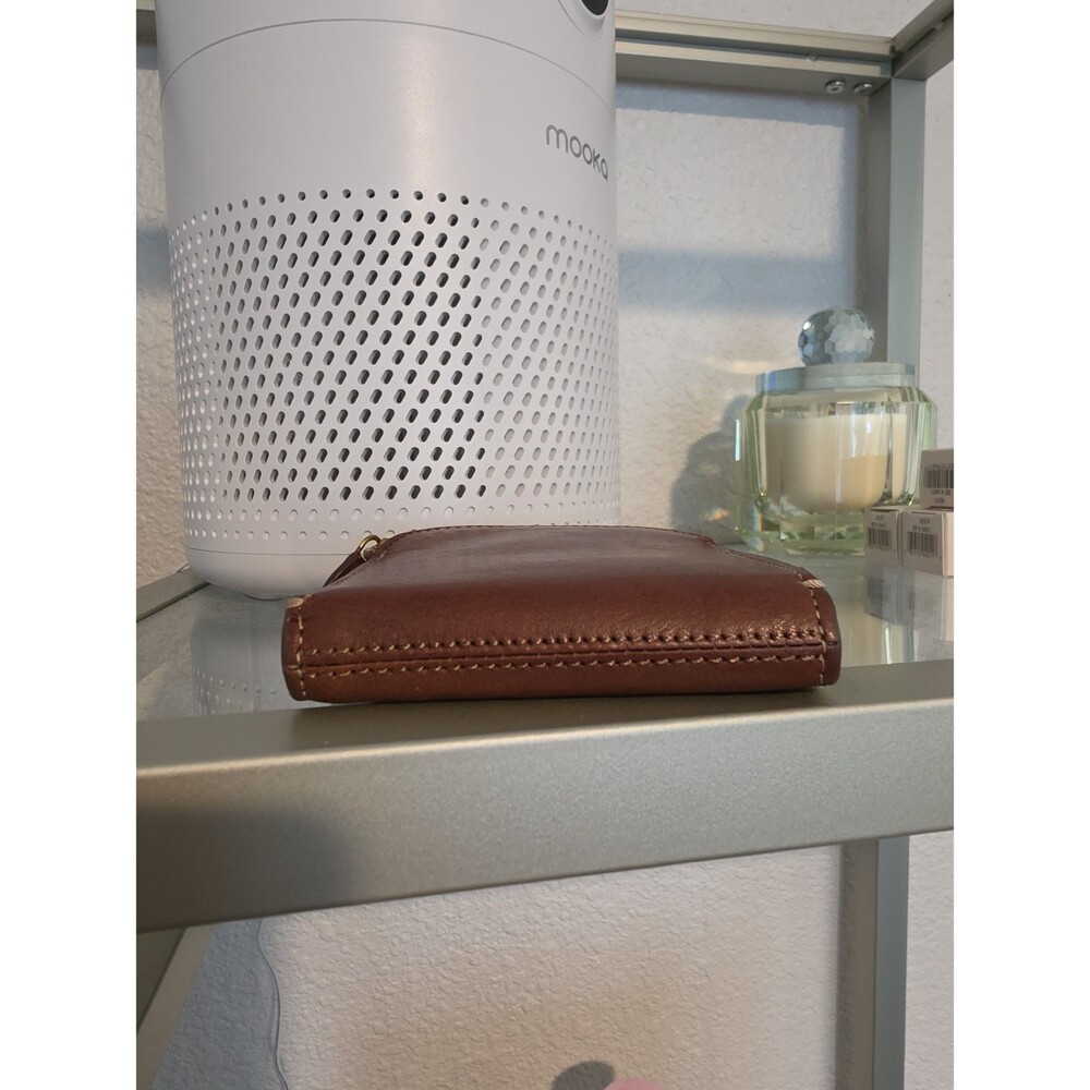 Brown Margot Leather Coin Purse Wallet - Picture 3 of 5